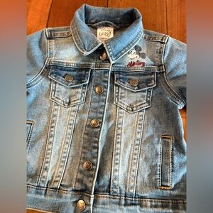 Mickey Mouse 12M 18M Jean Jacket Disney Baby
